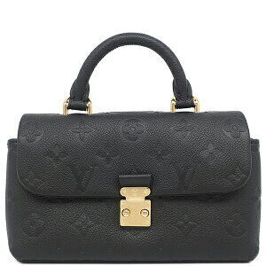 Louis Vuitton Madeleine Empreinte Bag Black Shoulder Strap Chain